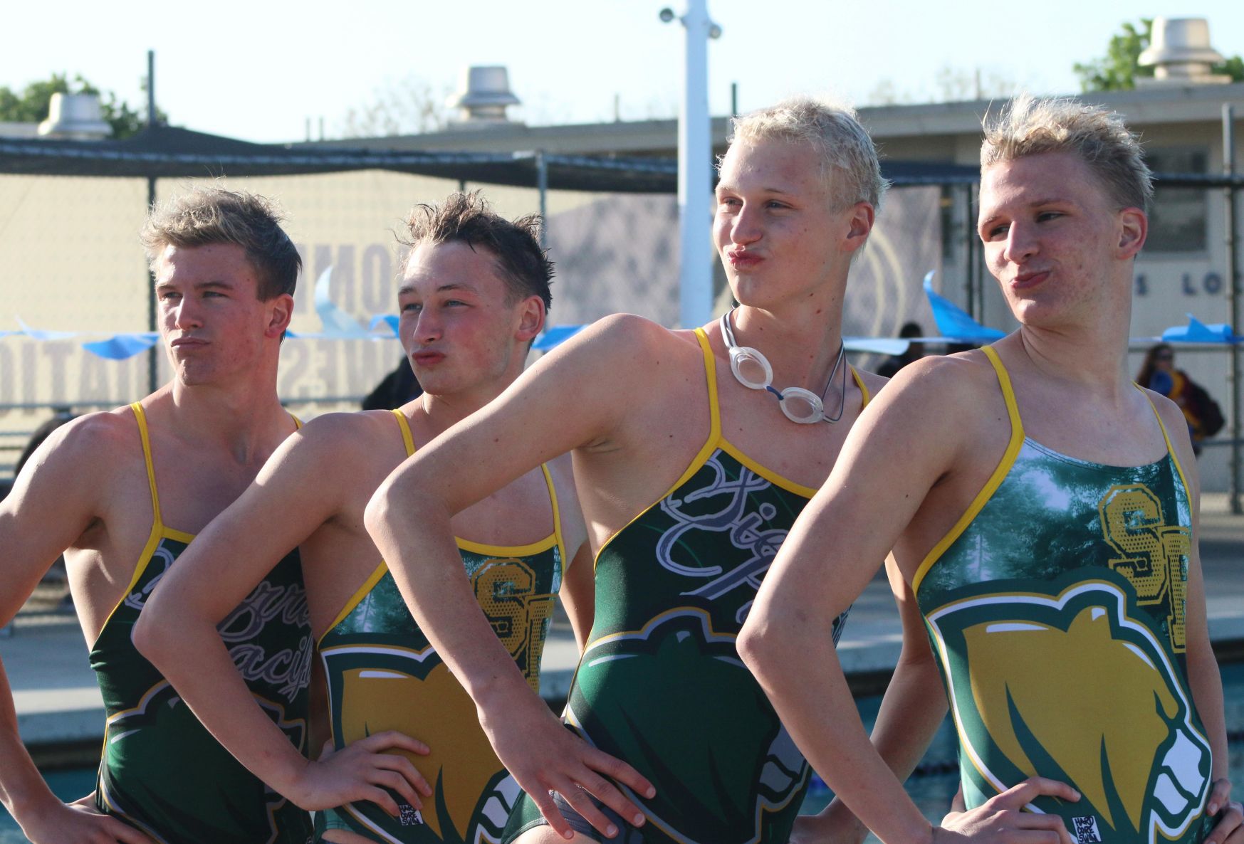 Sierra Pacific swims past Corcoran